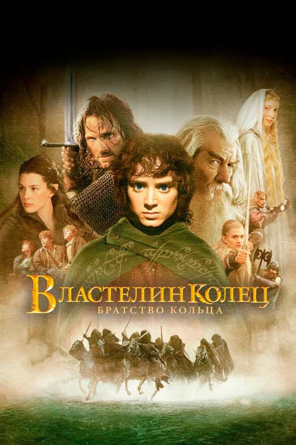 Властелин колец: Братство кольца 2001 постер